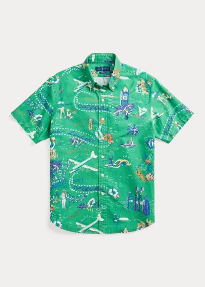 Polo Ralph Lauren Classic Fit Tropical Skjorter Herre Danmark (XMKPB9031)